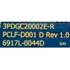 LED DRIVER / TOSHIBA 6917L-0044D / 3PDGC20002E-R / PCLF-D001 / 0044D / REV 1.0 / PANEL LC420EUD (SD)(F2) / MODELO 42TL515U
